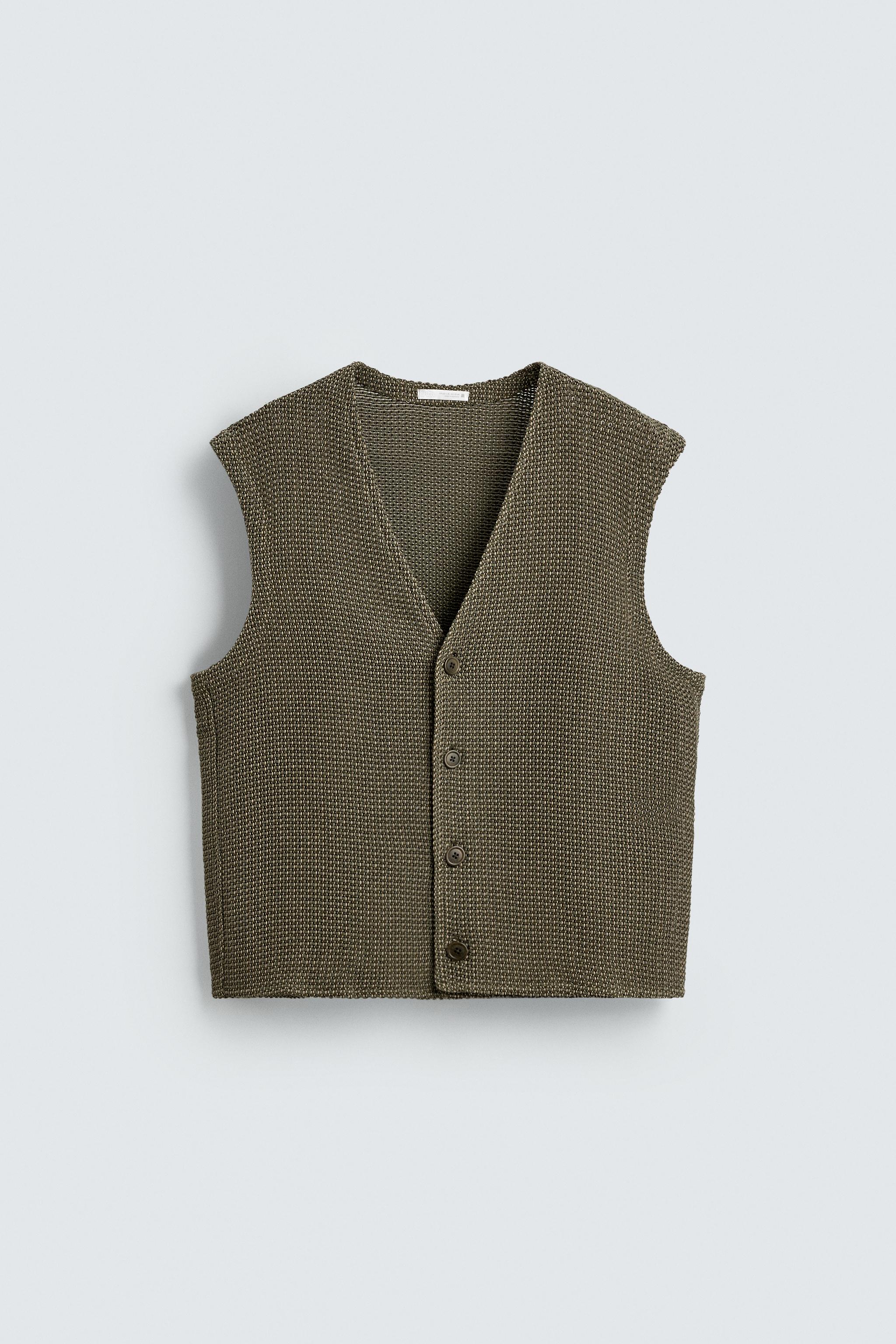 GILET STRUCTURÉ COUPE DÉCONTRACTÉE